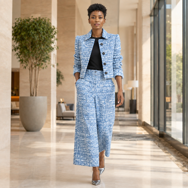 Tailleur Carreaux