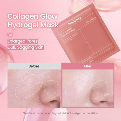 Masque Visage Hydrogel Collagène – Hydratant et Raffermissant