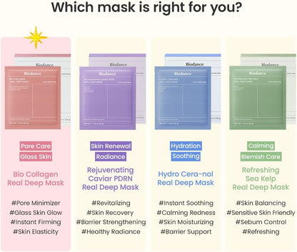 Masque Visage Hydrogel Collagène – Hydratant et Raffermissant