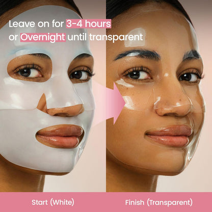 Masque Visage Hydrogel Collagène – Hydratant et Raffermissant