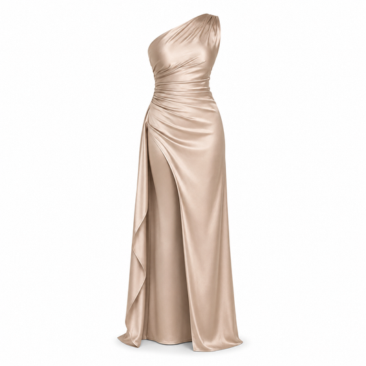Robe Longue Satin
